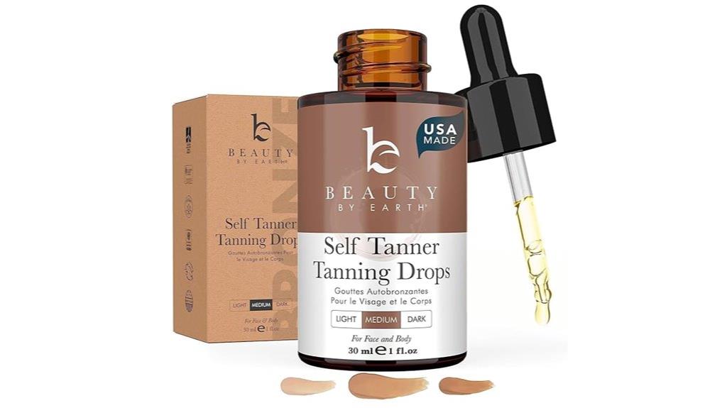 usa made organic tanning drops