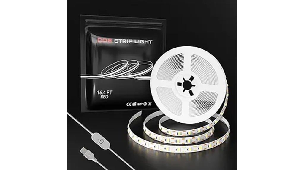 usb powered red led strip
