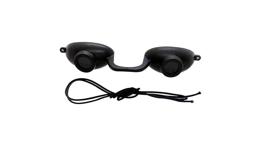 uv protective tanning goggles