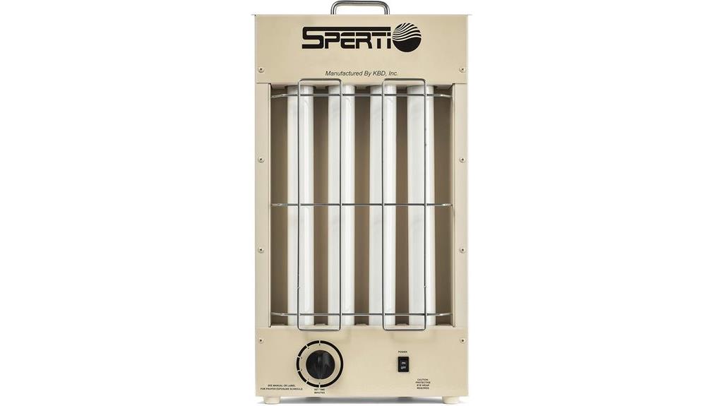 uvb lamp 7 year warranty