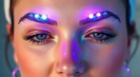 viral led forehead patches