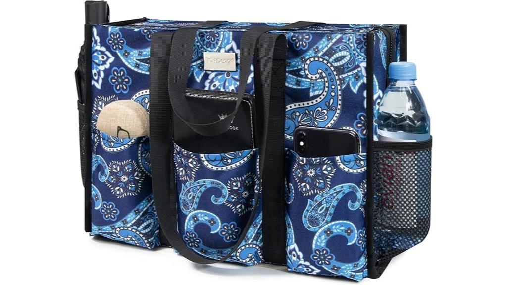 waterproof tote with pockets