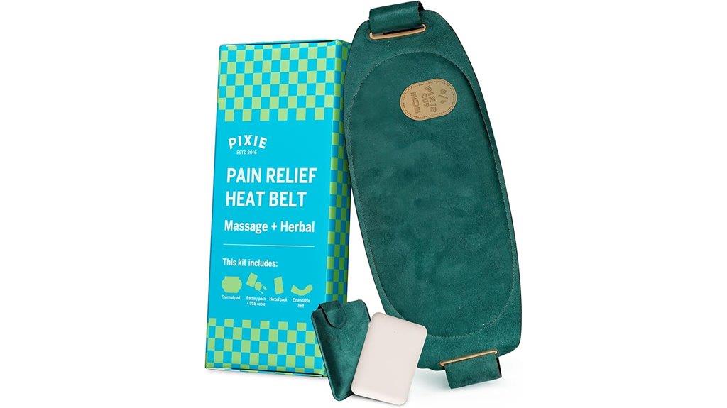 wearable portable heating pad