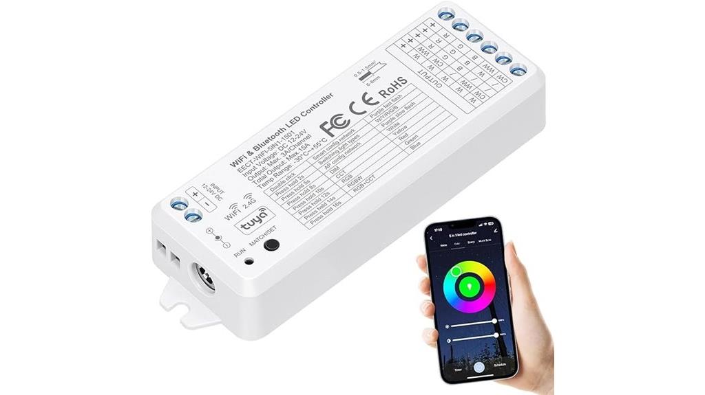 wifi bluetooth led controller