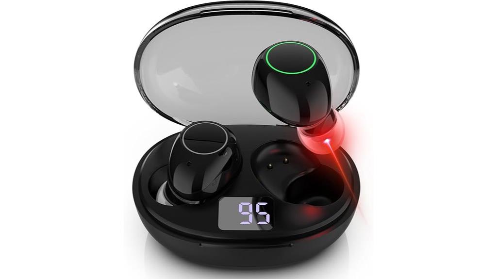 wireless ear red light