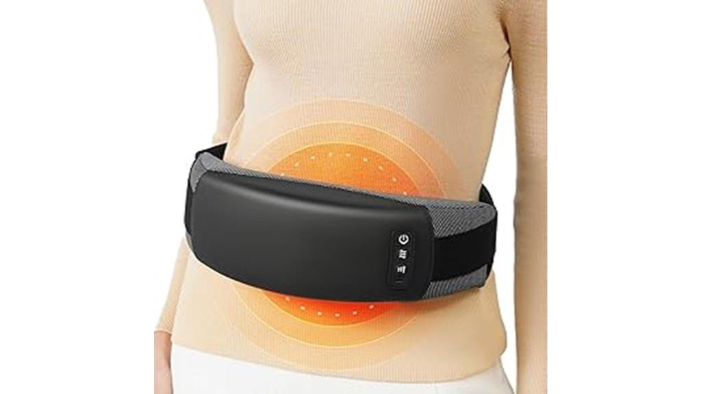 wireless heating vibration belt
