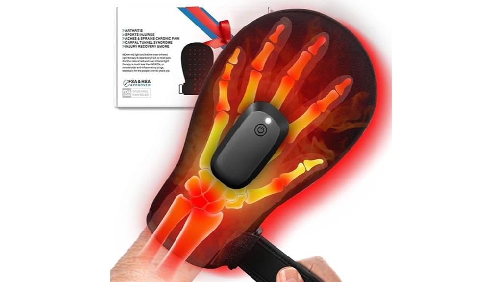 wireless infrared hand therapy