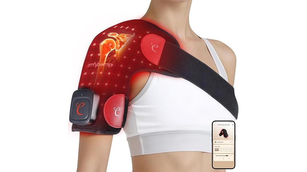 wireless shoulder red light