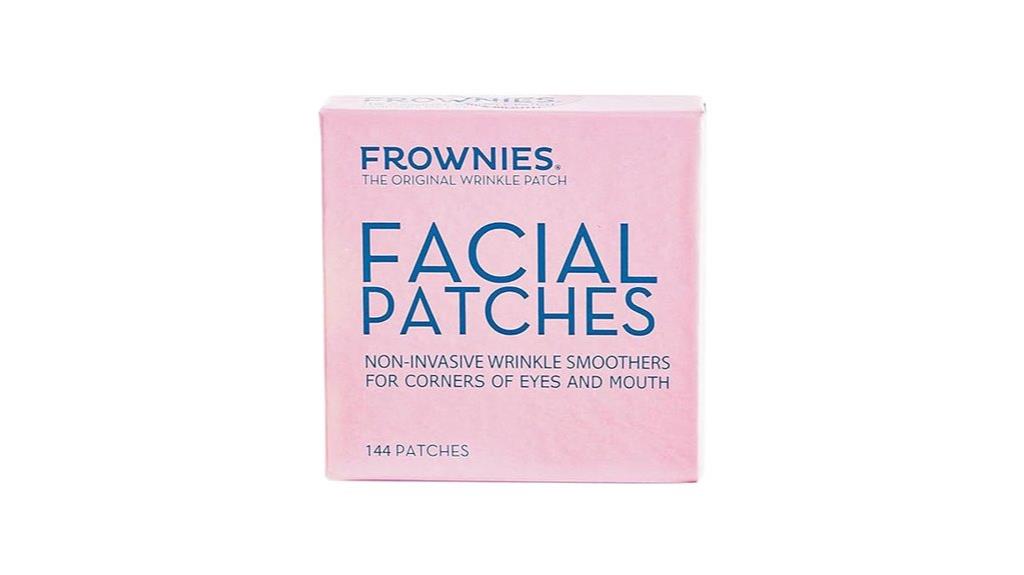 wrinkle reducing facial patches