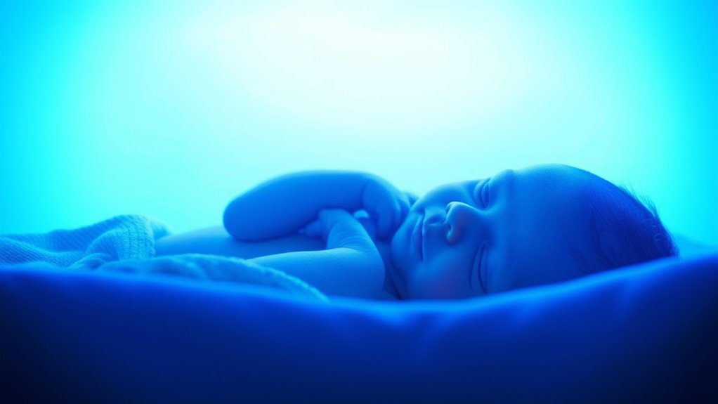 blue light therapy safely reduces bilirubin