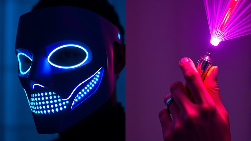 comparative skincare device benefits