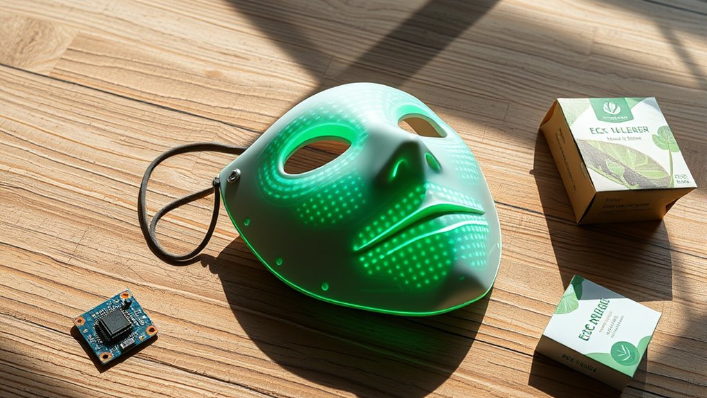 eco friendly led mask recycling