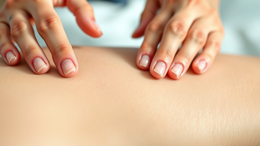 gentle rhythmic lymphatic massage