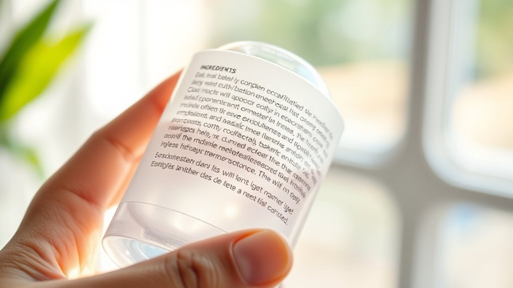 identify irritant ingredients easily