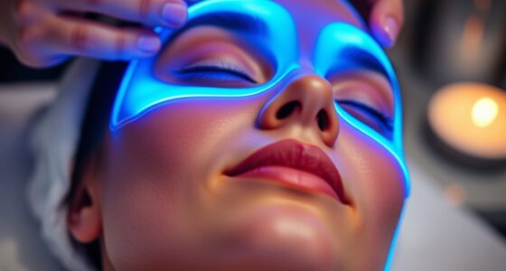 led facial mask integration