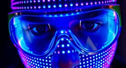 led mask eye safety