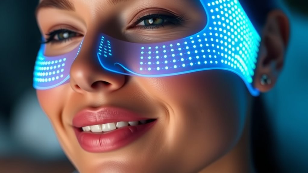 led masks boost skin health