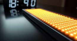 led panel dimensions and durations