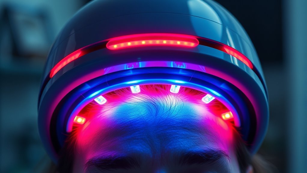 led scalp treatment devices