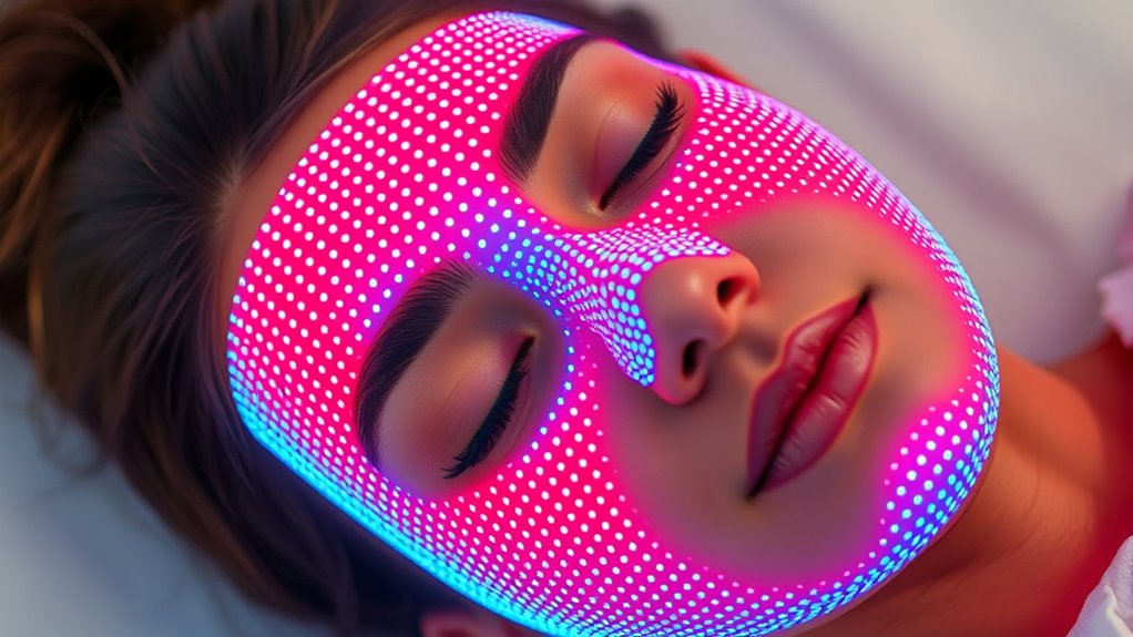 led therapy accelerates skin healing