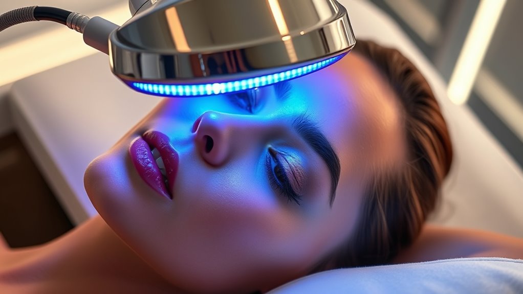 light therapy enhances skincare trends