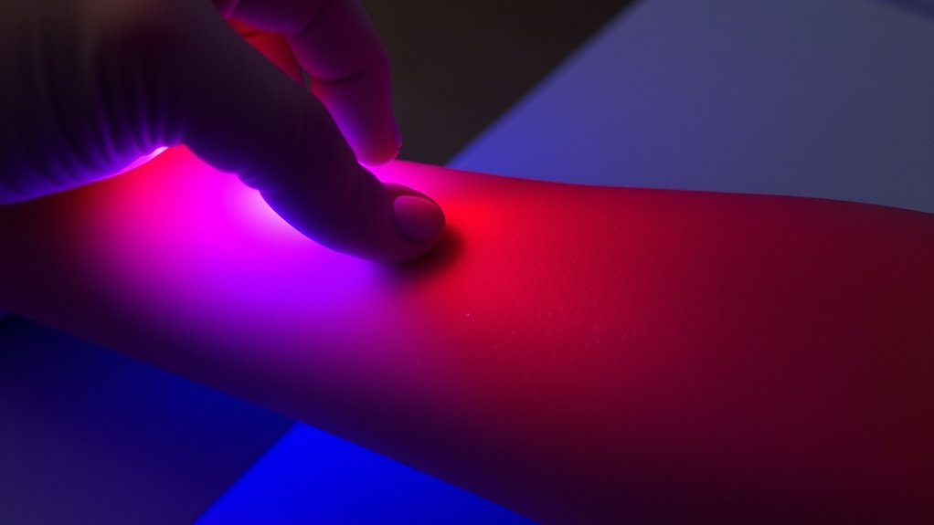 light therapy promotes wound healing