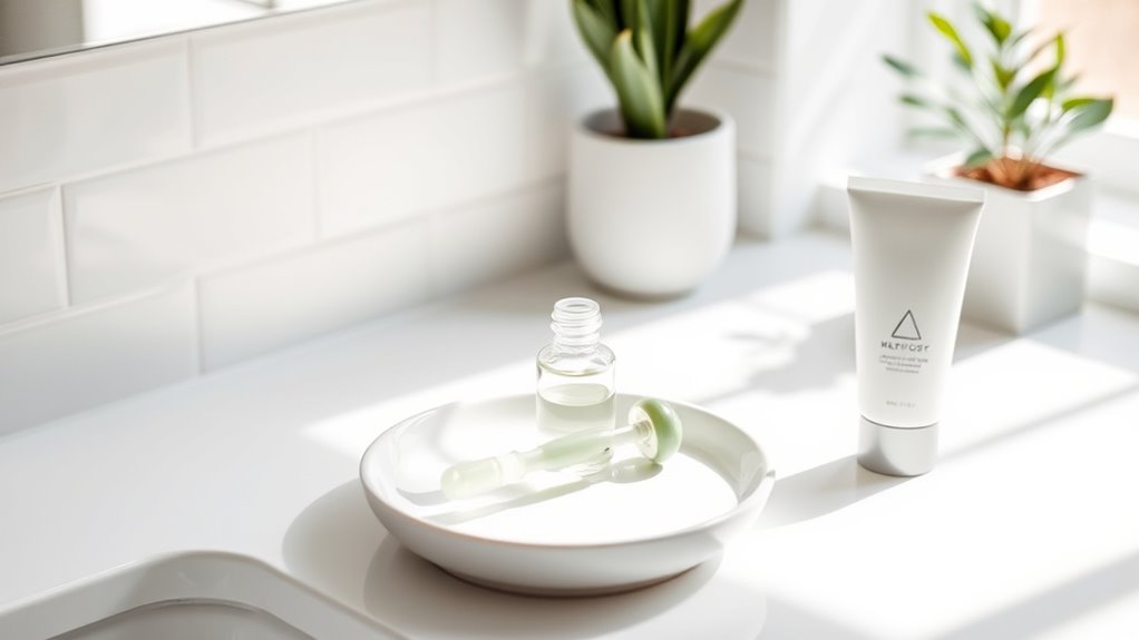 minimalist natural skincare technology