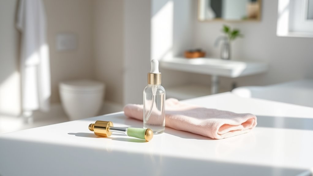 minimalist skincare routines