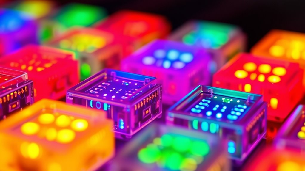 precise spectral color tuning