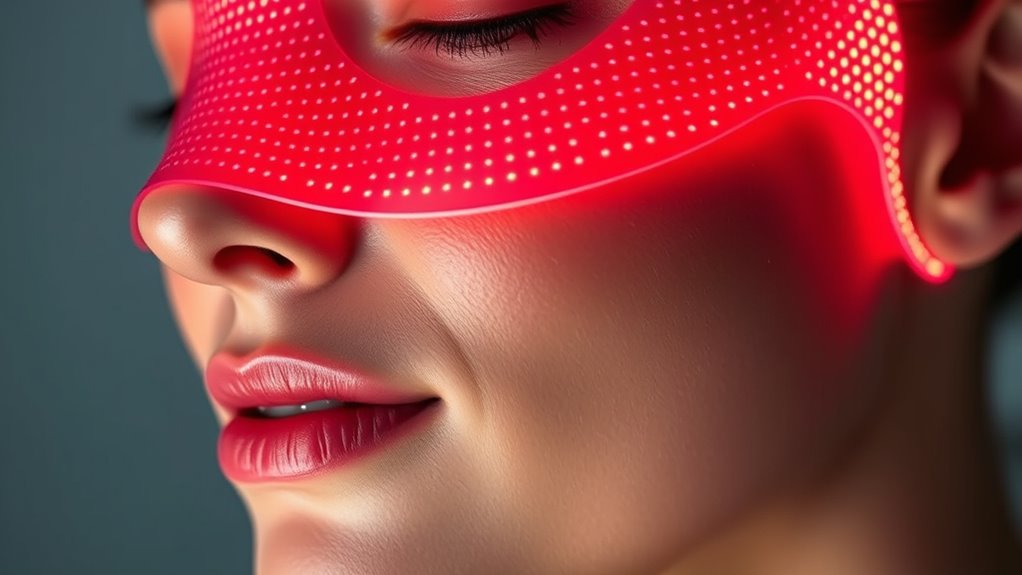 red and near infrared anti aging