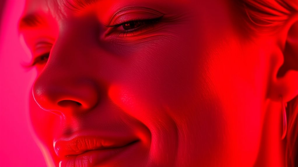 red light boosts collagen