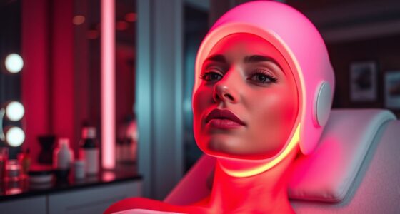 red light pre event skincare