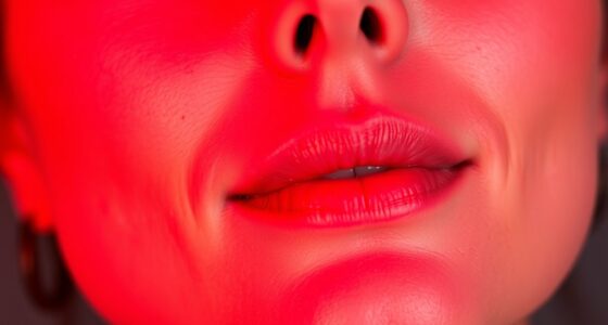 red light skin balance