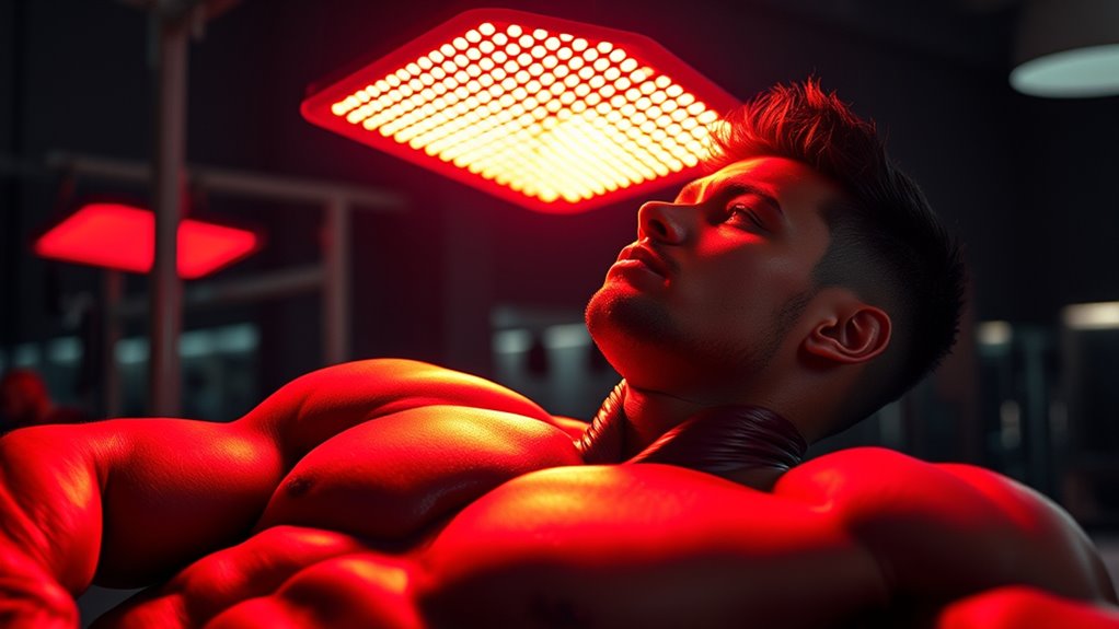 red light therapy enhances athletic recovery