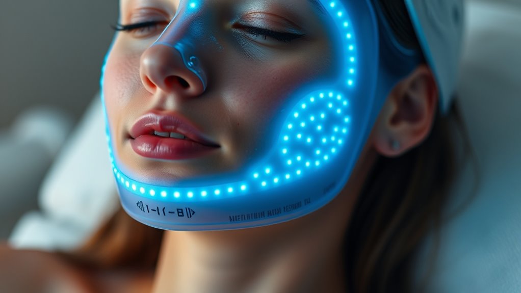 safe led therapy for sensitive skin