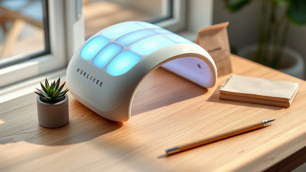 sustainable beauty light devices