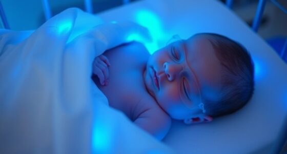 treating newborn jaundice with blue light