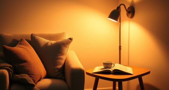 warm light promotes relaxation