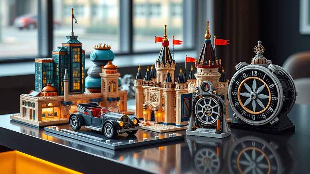 choosing complex artistic lego