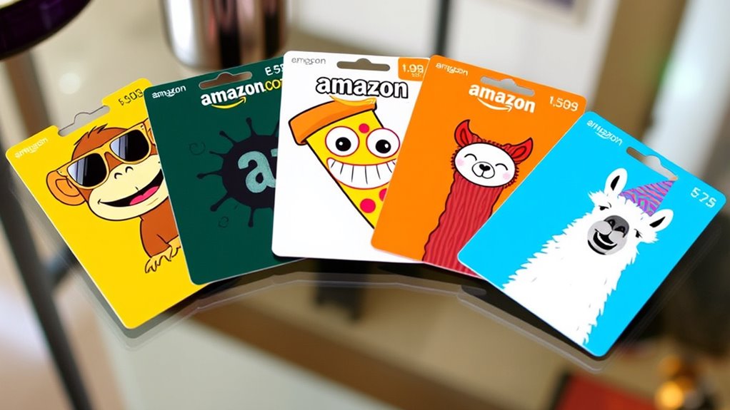 funny amazon gift card designs