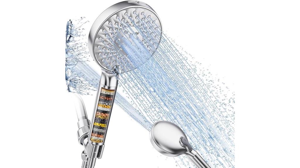 high pressure multi spray showerhead