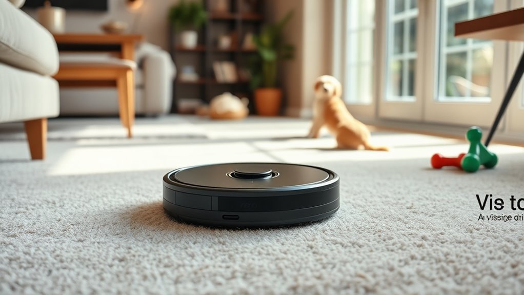 pet hair cleaning features