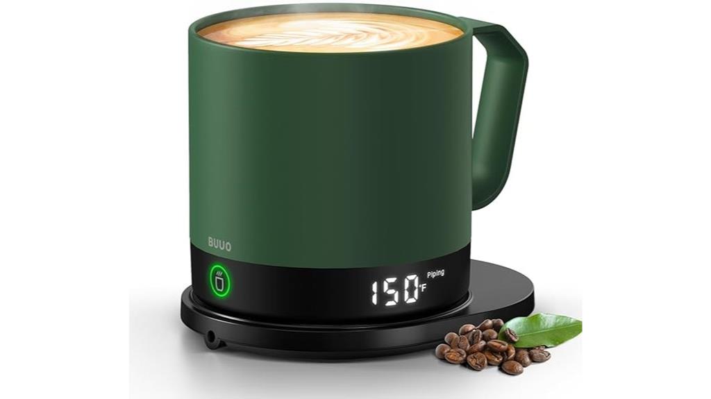 temperature controlled coffee mug