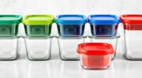 top durable glass containers