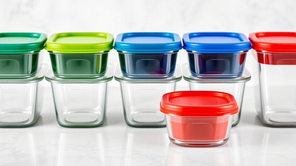 top durable glass containers
