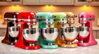 top kitchenaid mixer colors