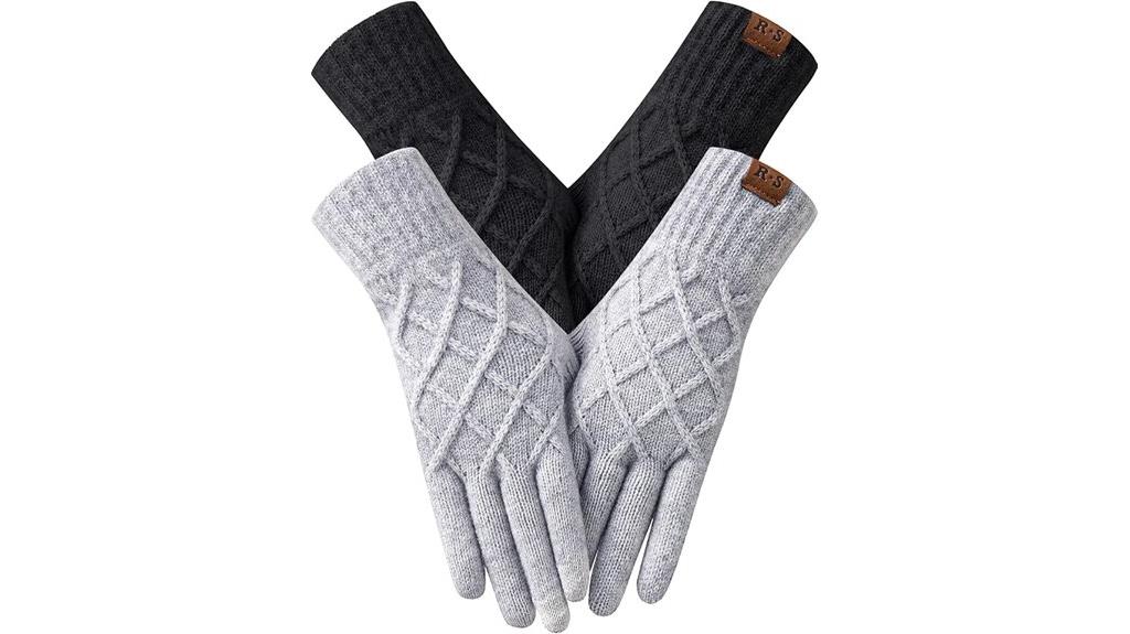 touchscreen winter gloves