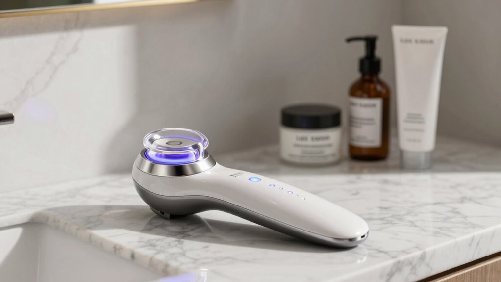 adjustable ergonomic skincare device