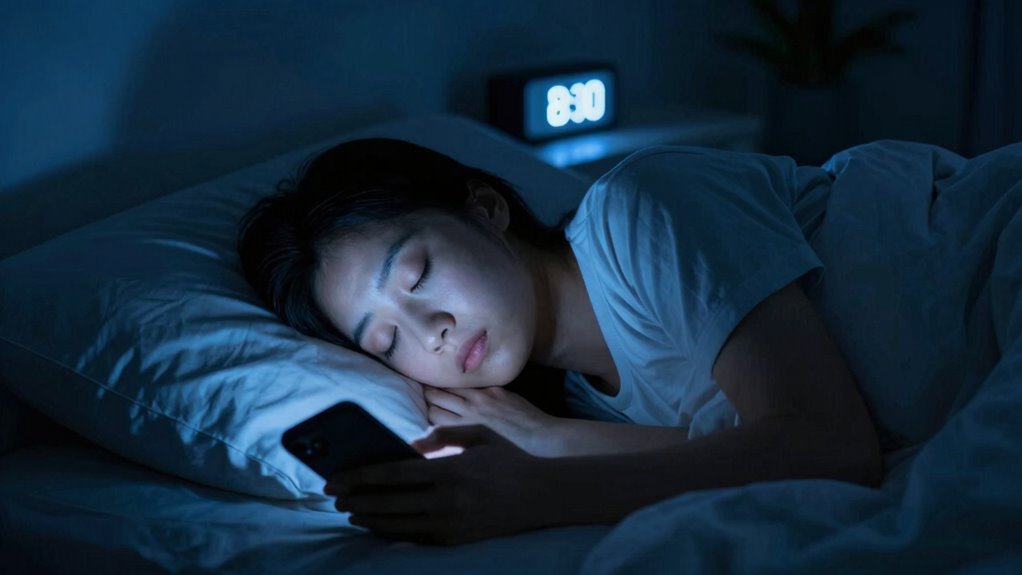 blue light disrupts sleep