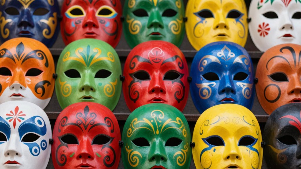 choose colorful versatile masks